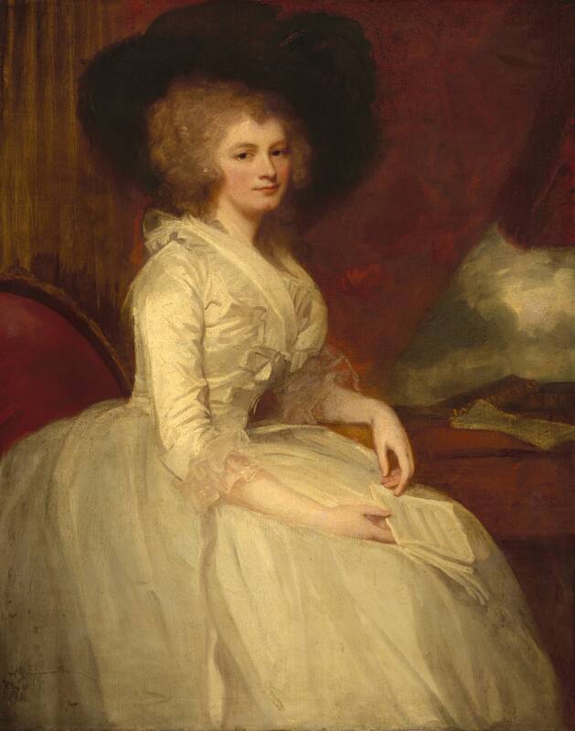 Mrs. Alexander Blair by George Romney, 1787-1789