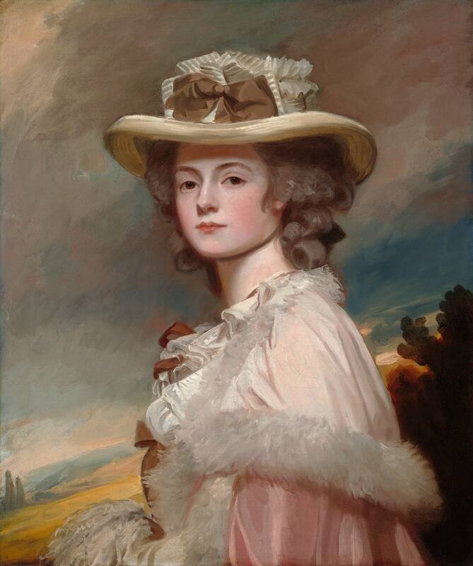 Mrs. Davies Davenport by George Romney, 1782-1784