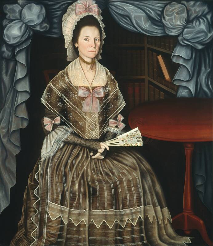 Mrs. Samuel Chandler by Winthrop Chandler, c. 1780