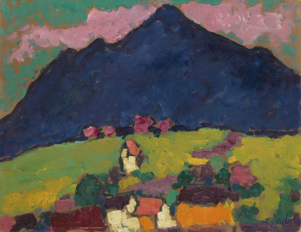 Murnau by Alexej von Jawlensky, 1910