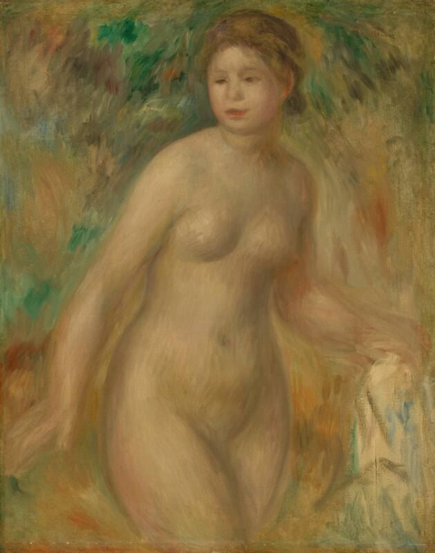 Nude by Auguste Renoir, c. 1895