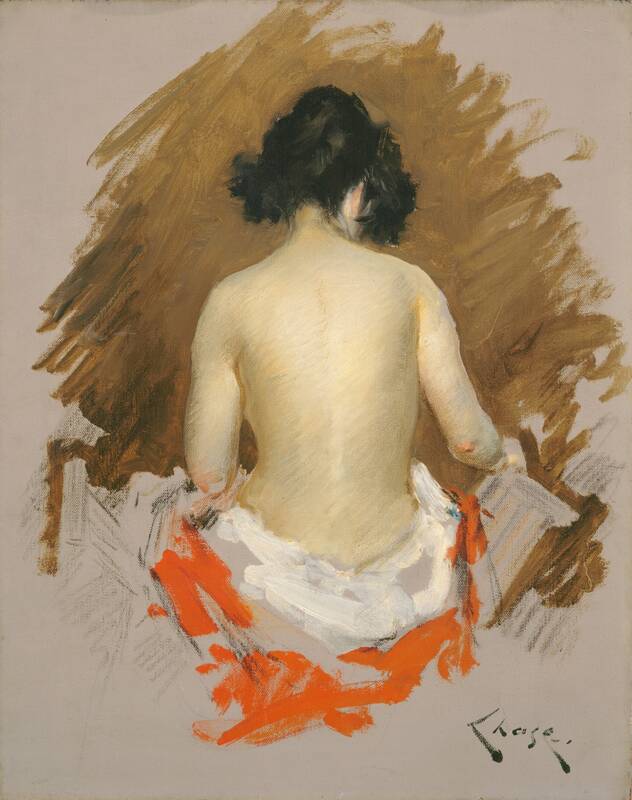 Nude by William Merritt Chase, c. 1901