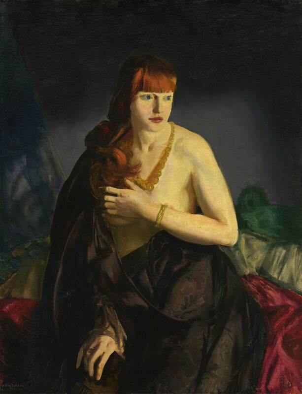 Nude with Red Hair by George Bellows, 1920