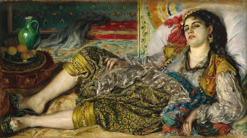 Odalisque by Auguste Renoir, 1870