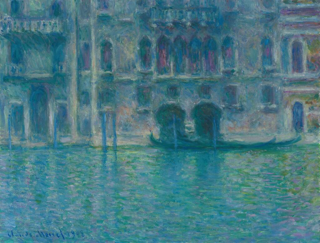 Palazzo da Mula, Venice by Claude Monet, 1908