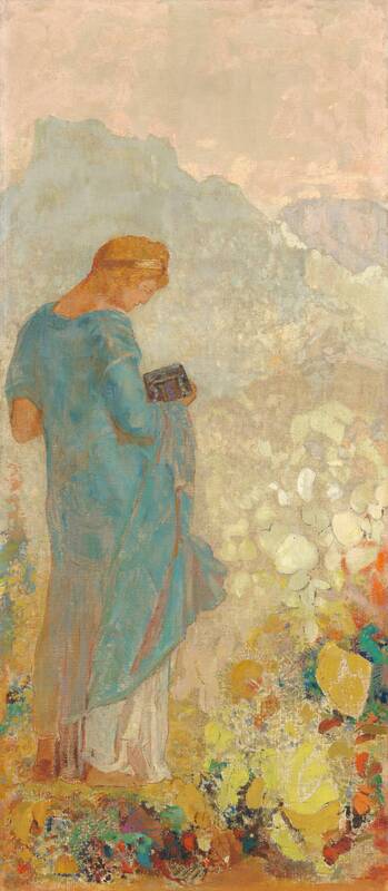 Pandora by Odilon Redon, 1910/1912