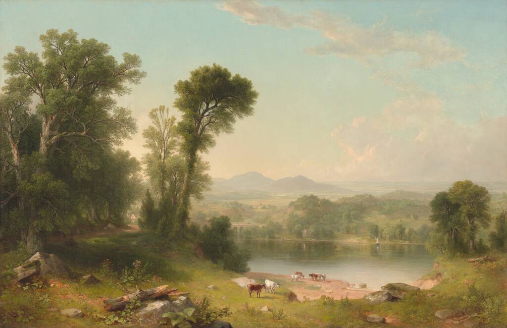Pastoral Landscape by Asher Brown Durand, 1861