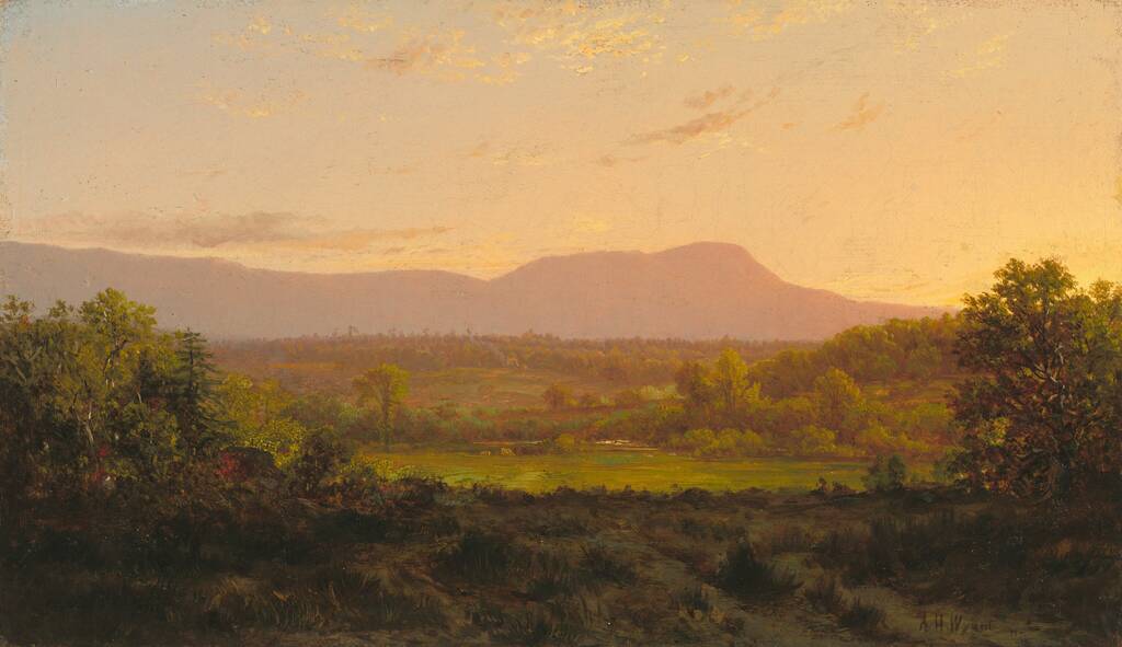 Peaceful Valley by Alexander Helwig Wyant, c. 1872