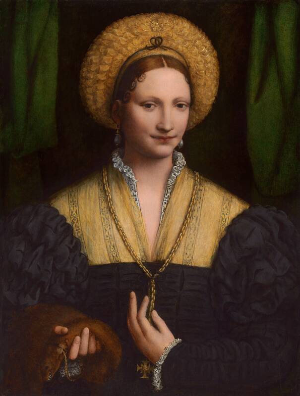Portrait of a Lady by Bernardino Luini, 1520/1525