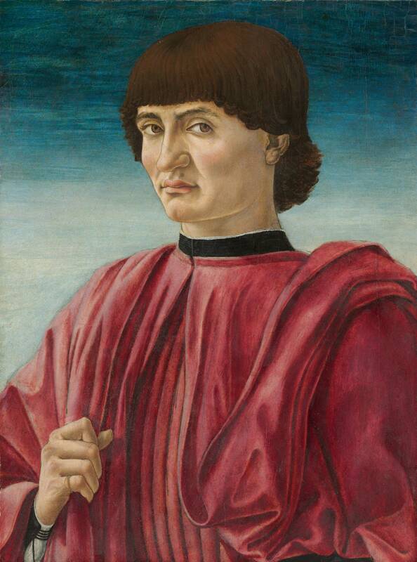 Portrait of a Man by Andrea del Castagno, c. 1450