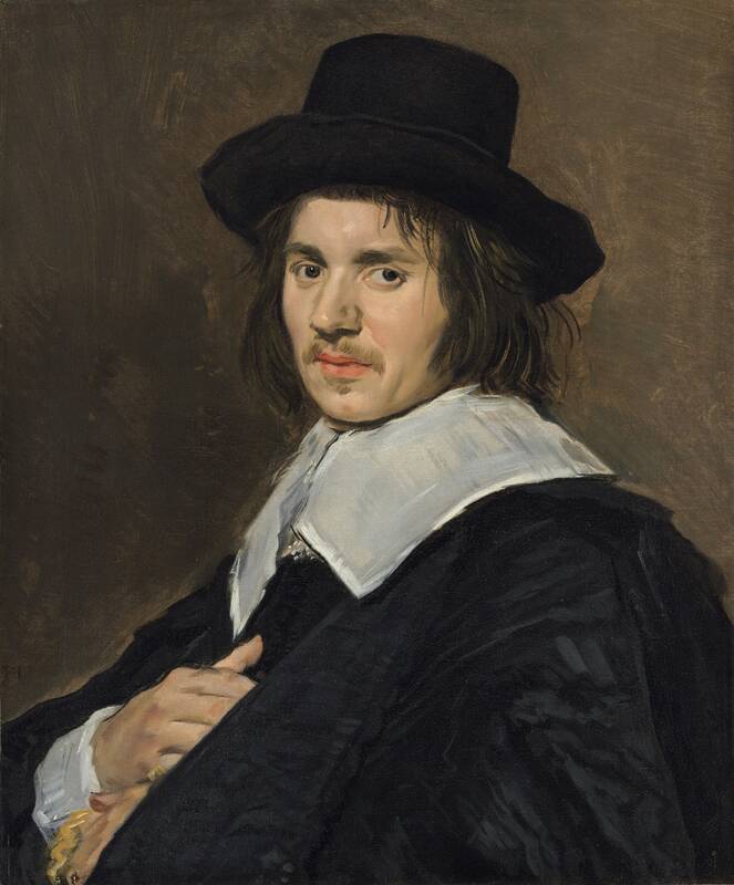 Portrait of a Man by Frans Hals, 1648/1650