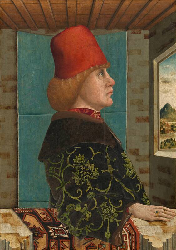 Portrait of a Man by Tyrolean 15th Century, c. 1490/1500