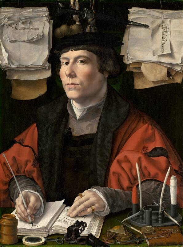 Portrait of a Man, possibly Jan Snoeck by Jan Gossaert, c. 1530