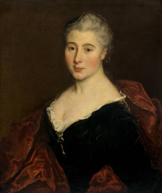Portrait of a Woman by French 18th Century, c. 1711