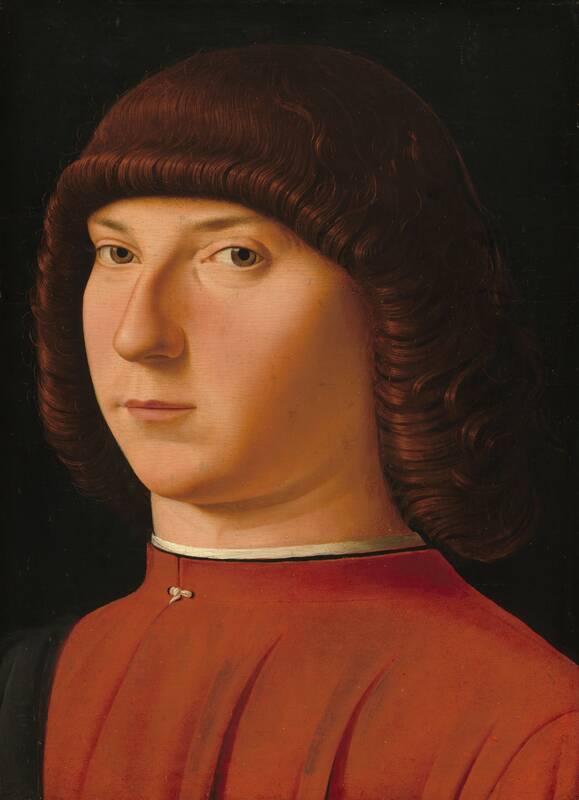 Portrait of a Young Man by Antonello da Messina, c. 1475/1480
