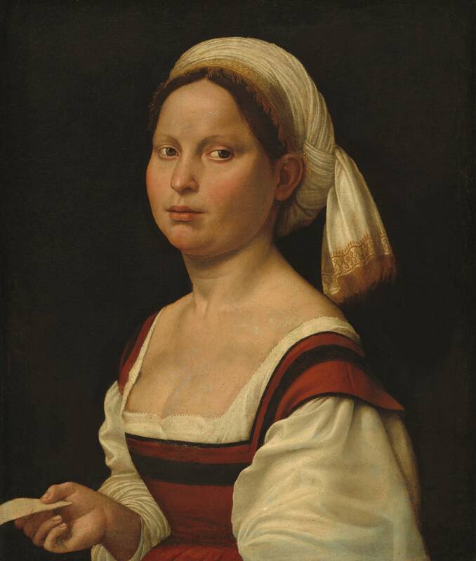 Portrait of a Young Woman by Giuliano Bugiardini, c. 1525
