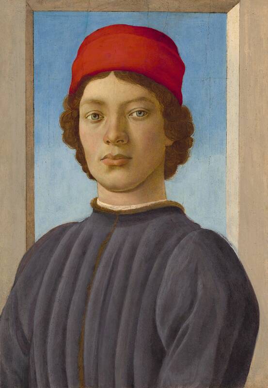 Portrait of a Youth by Filippino Lippi, c. 1485