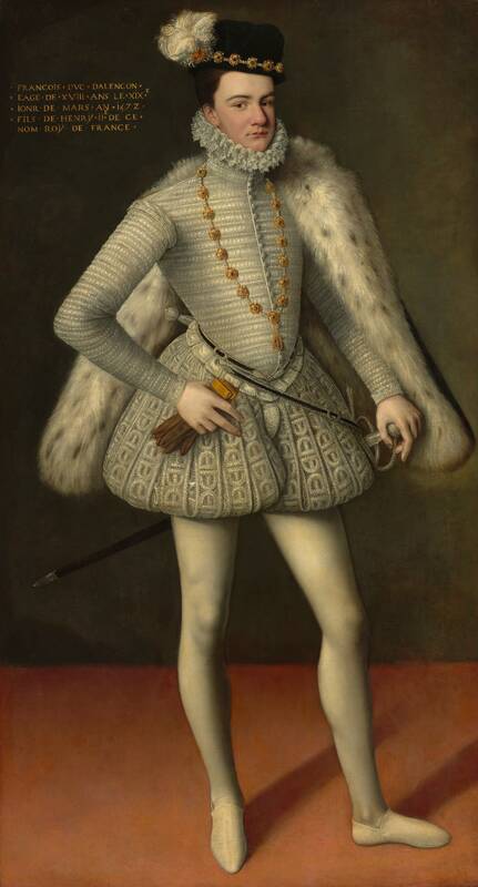 Prince Hercule-François, Duc d'Alençon by French 16th Century, 1572