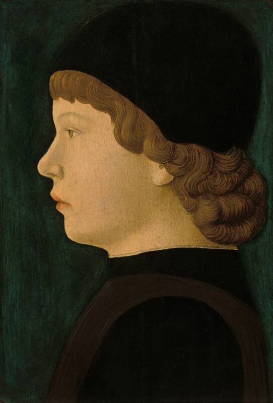 Profile Portrait of a Boy by North Italian 15th Century, c. 1460/1470