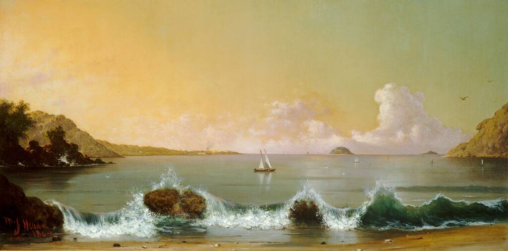 Rio de Janeiro Bay by Martin Johnson Heade, 1864