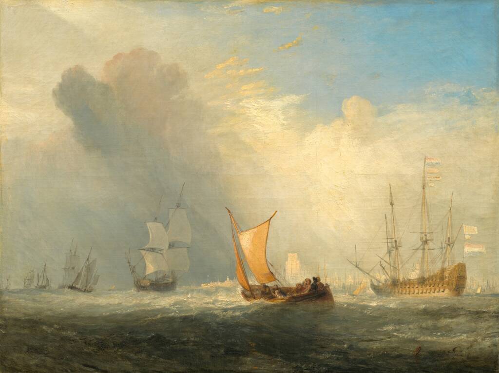Rotterdam Ferry-Boat by Joseph Mallord William Turner, 1833