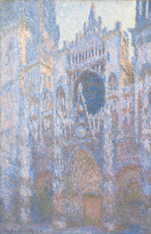Rouen Cathedral, West Façade by Claude Monet, 1894