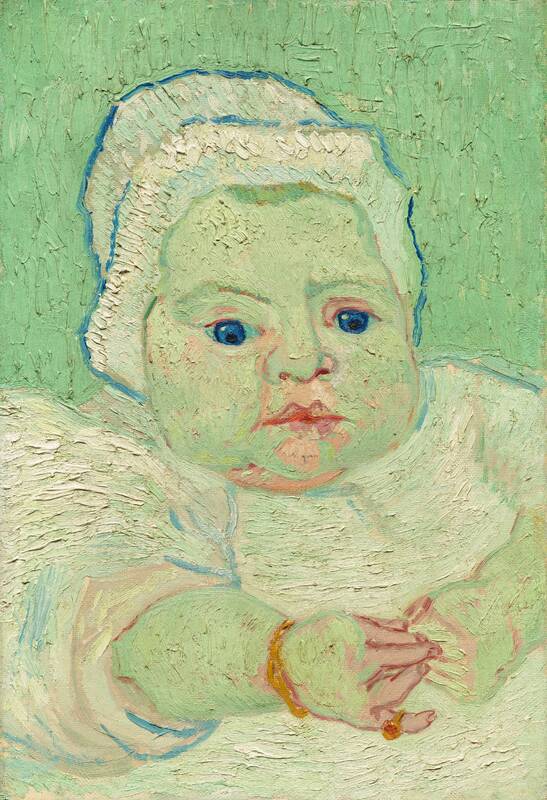 Roulin's Baby by Vincent van Gogh, 1888