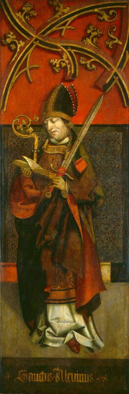Saint Alcuin by Tyrolean 16th Century, c. 1500/1525