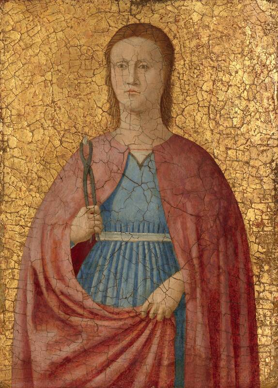 Saint Apollonia by Piero della Francesca, c. 1455/1460