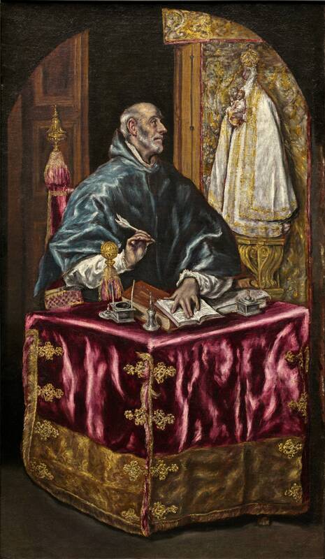 Saint Ildefonso by El Greco, c. 1603/1614