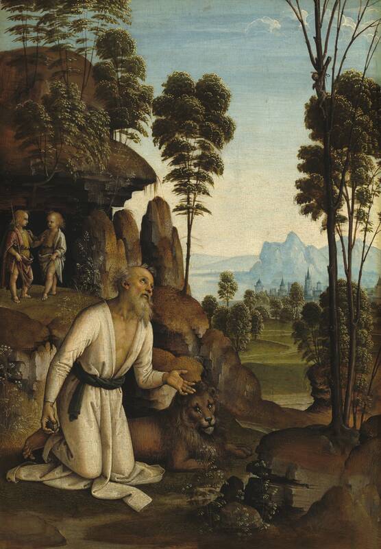 Saint Jerome in the Wilderness by Anonymous Artist, c. 1490/1500