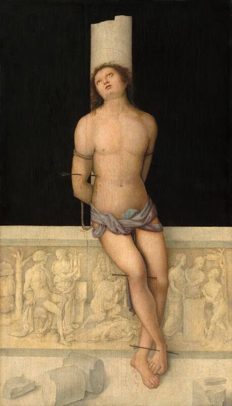 Saint Sebastian by Amico Aspertini, c. 1505