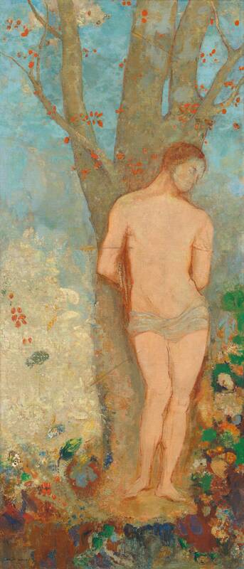 Saint Sebastian by Odilon Redon, 1910/1912