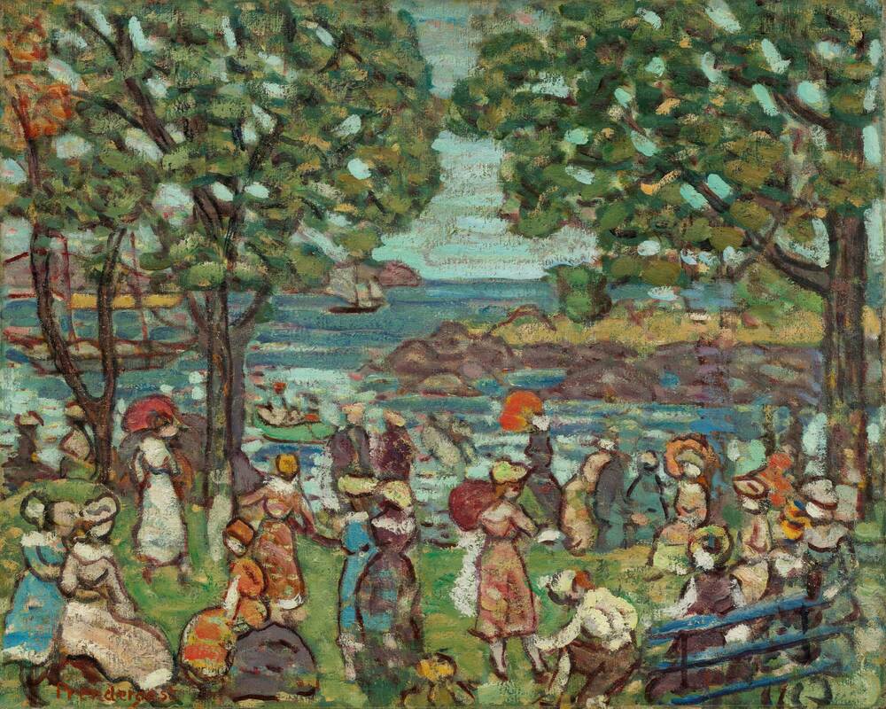 Salem Cove by Maurice Prendergast, c. 1915/1918
