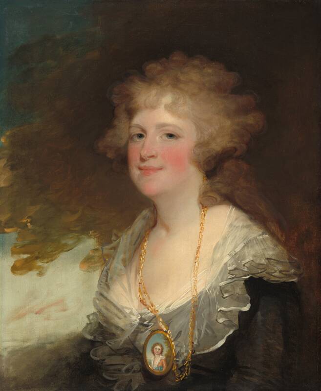 Sarah Shippen Lea (Mrs. Thomas Lea) by Gilbert Stuart, c. 1798