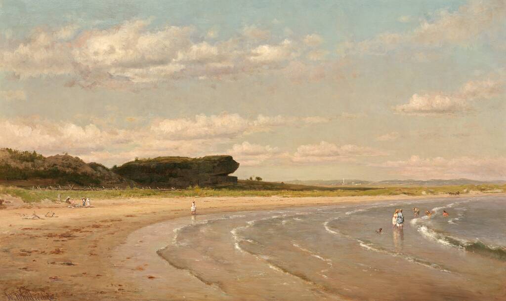 Second Beach, Newport by Worthington Whittredge, c. 1878/1880