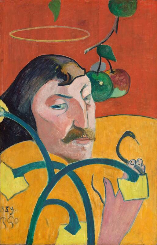 Self-Portrait by Paul Gauguin, 1889