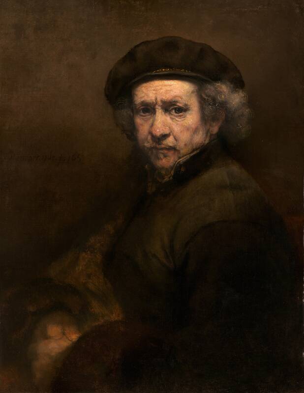 Self-Portrait by Rembrandt van Rijn, 1659