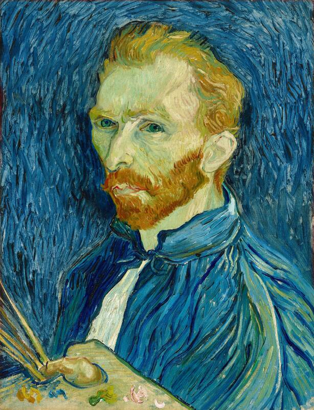 Self-Portrait by Vincent van Gogh, 1889