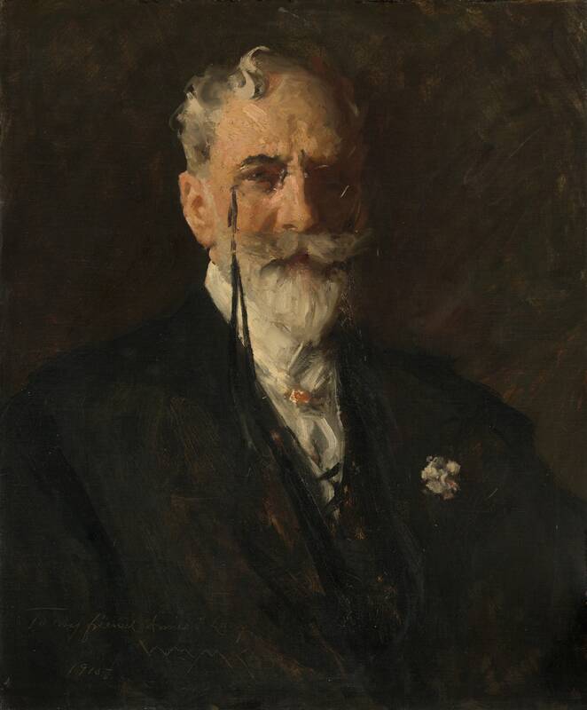 Self-Portrait by William Merritt Chase, 1915