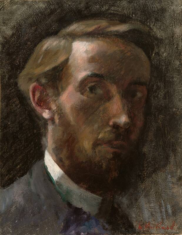 Self-Portrait, Aged 21 by Edouard Vuillard, 1889