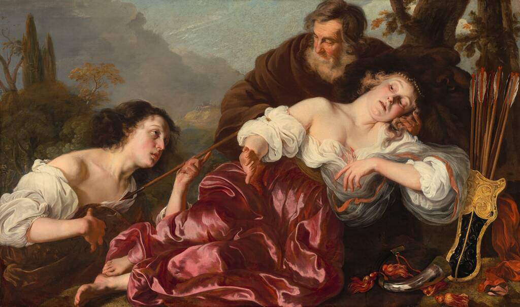 Silvio with the Wounded Dorinda by Louis Vallée, 165(1)?