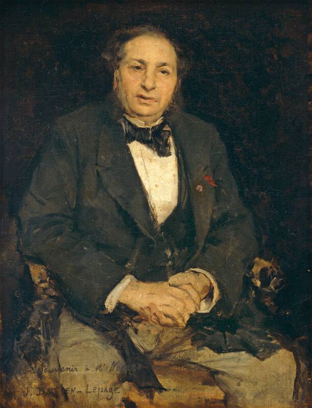 Simon Hayem by Jules Bastien-Lepage, 1875