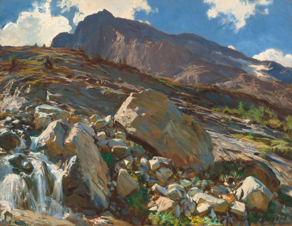 Simplon Pass by John Singer Sargent, 1911
