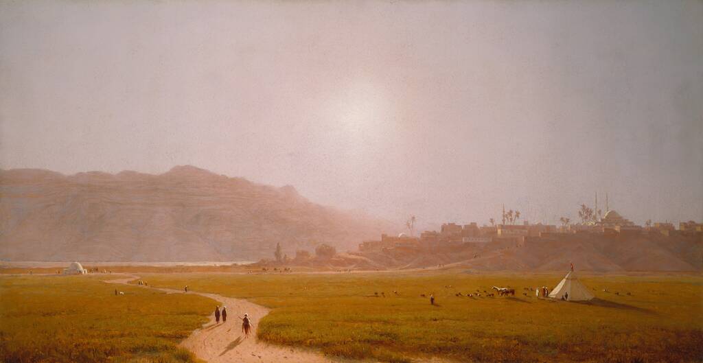 Siout, Egypt by Sanford Robinson Gifford, 1874