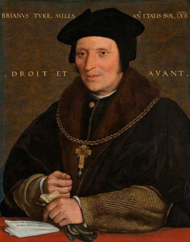 Sir Brian Tuke by Hans Holbein the Younger, c. 1527/1528 or c. 1532/1534