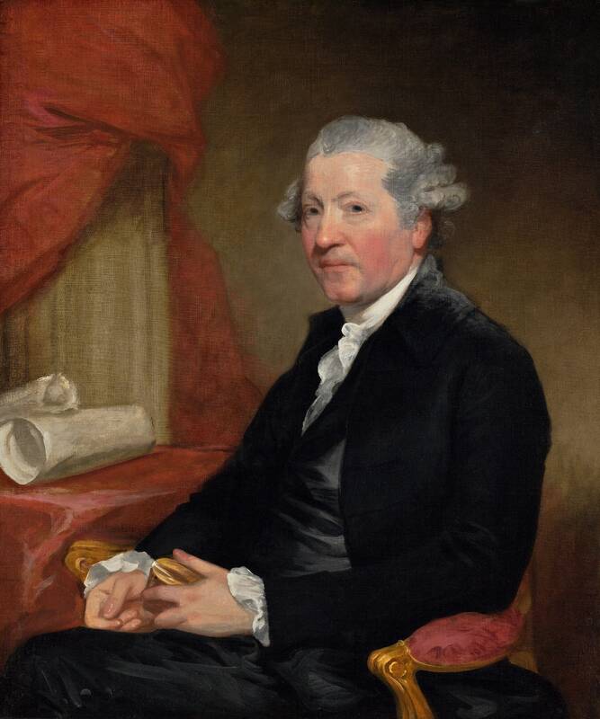 Sir Joshua Reynolds by Gilbert Stuart, 1784