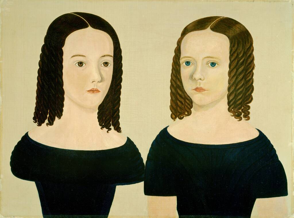 Sisters by American 19th Century, c. 1840