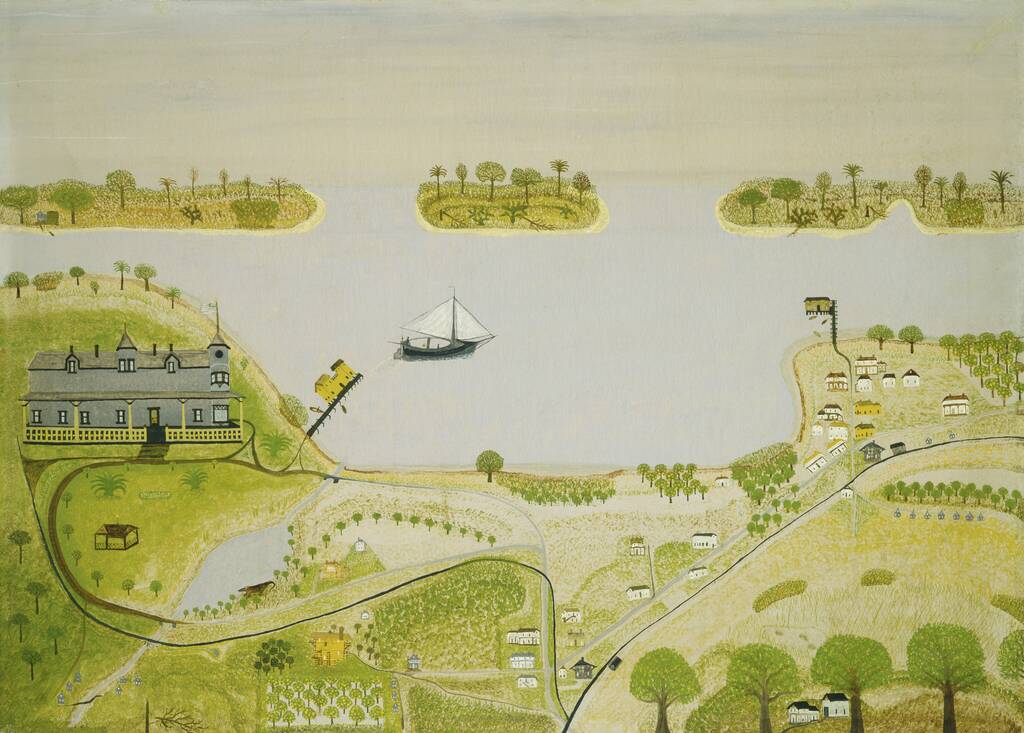 Southern Resort Town by Dana Smith, c. 1880