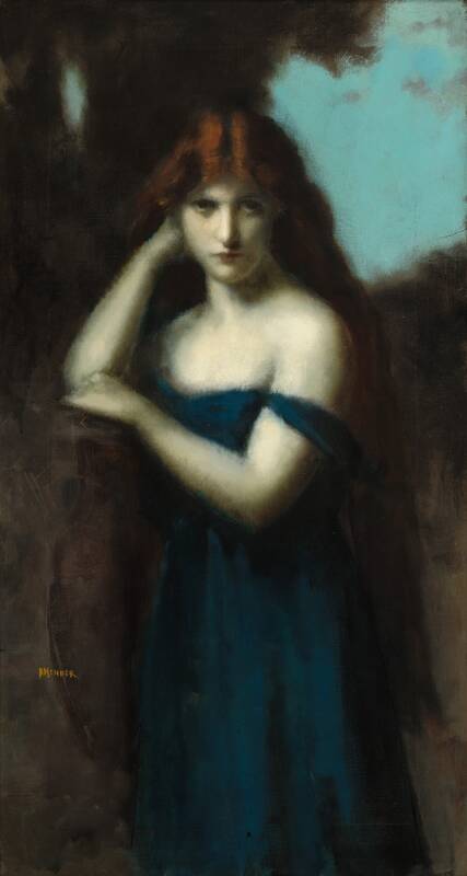 Standing Woman by Jean-Jacques Henner, c. 1903